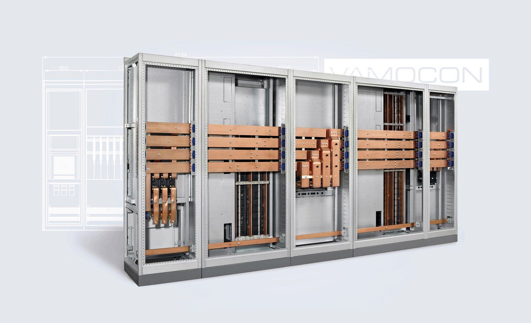 Vamocon Schaltschrank offen